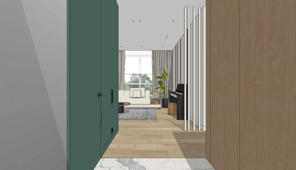 Квартира 91 кв.м. ЖК "Лефортово Парк"