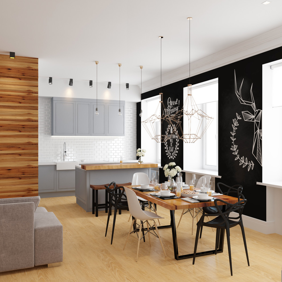 Кухня и столовая