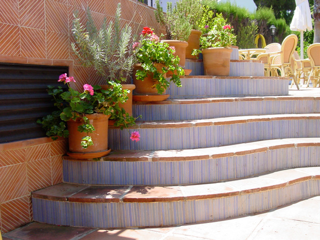 Architectural ceramics risers #4 coastal-deck