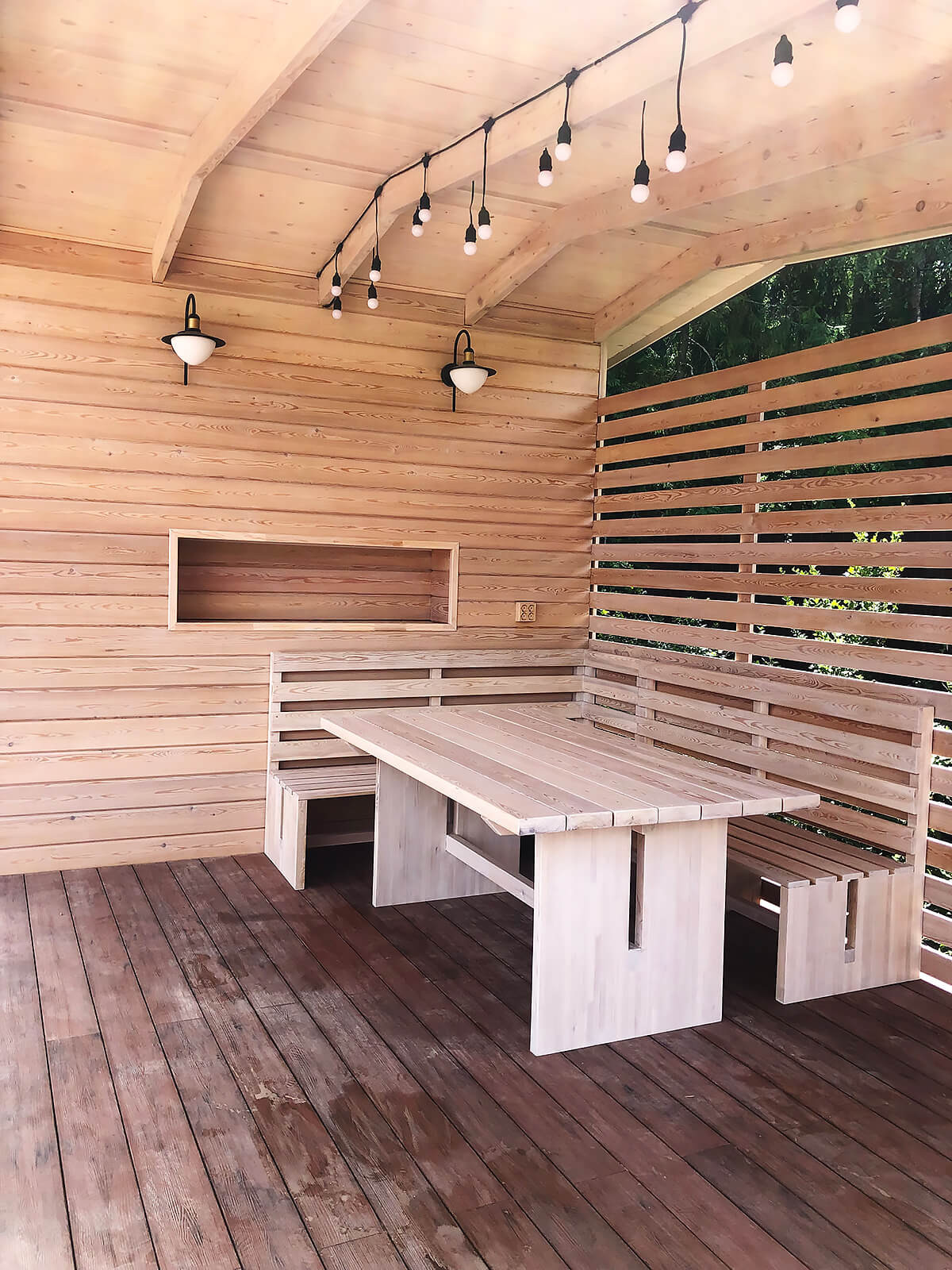 Беседка в Мамонтово