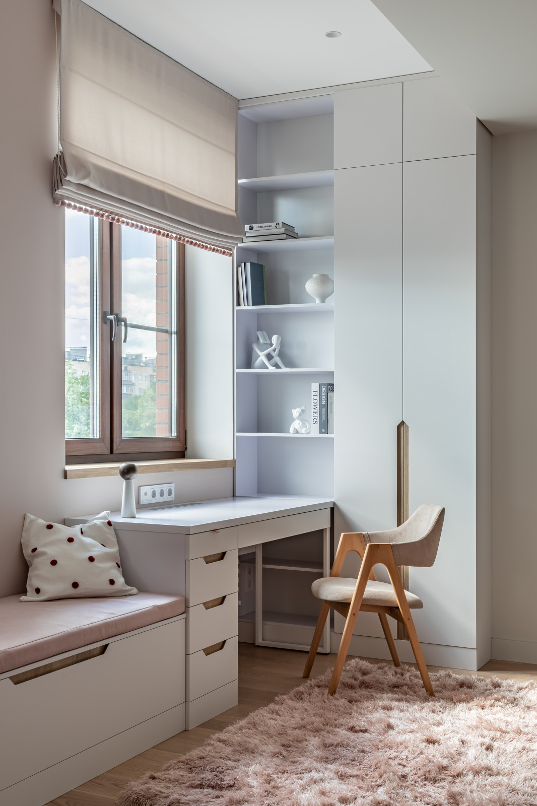 Светлая квартира для большой семьи