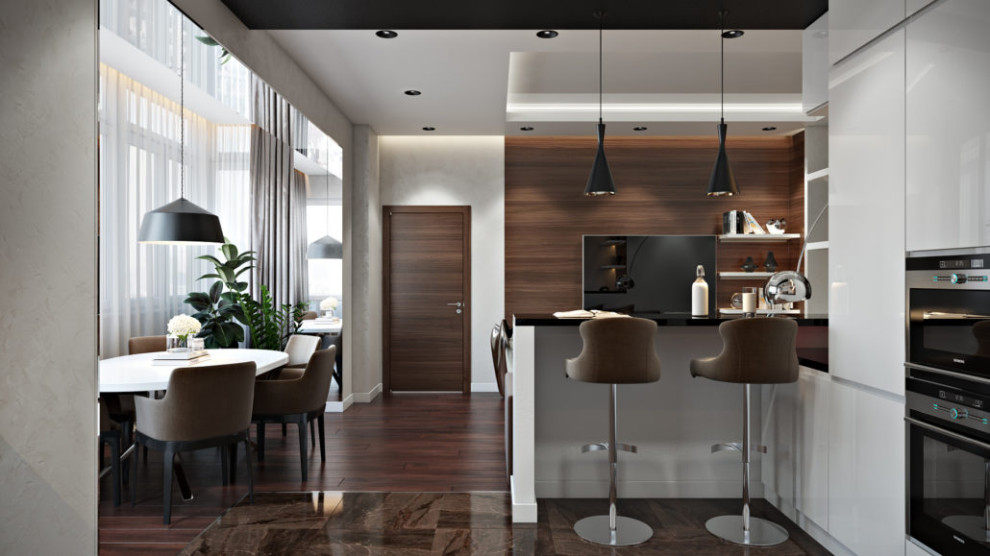 Дизайн квартиры ЖК Доминион (г.Москва)