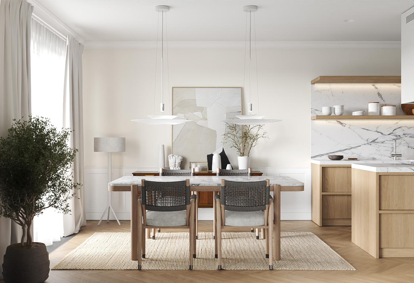 ЖК "Portland", 83 квадратных метра.