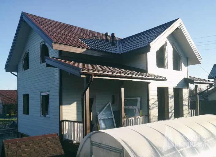 Окна и роллеты в загородный дом, СНТ «Заречье», Кингисеппский район