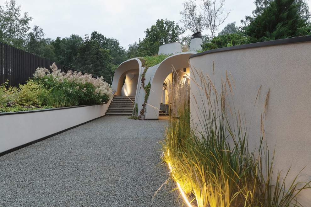 Дом в ландшафте