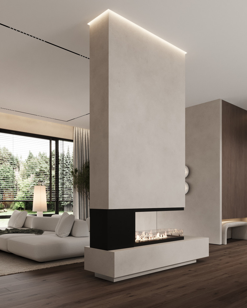 Проект интерьера для загородного дома в Липецке