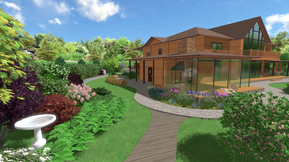 Проектирование участка в  к.п. Аквавилла