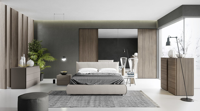 Cinquanta3 bietet L&ouml;sungen f&uuml;r nahezu den kompletten Wohnbereich contemporaneo-camera-da-letto