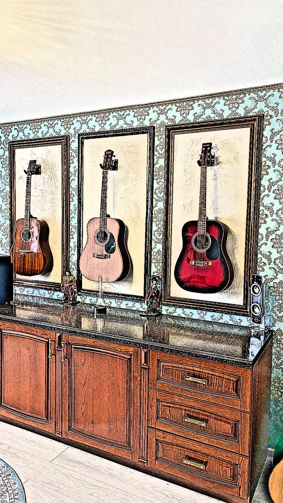 Эскиз музыкальной комнаты