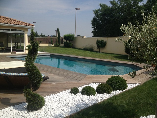 Piscines classiques contemporaneo-piscina