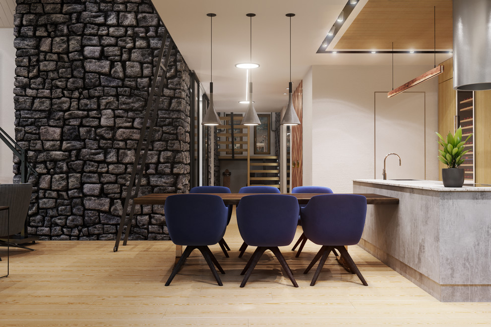 Современный дом в Ленинградской области.