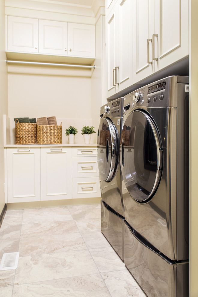 Heritage Lake House - Traditional - Laundry Room - Calgary ...