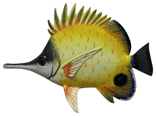 Long Nose Butterfly Tropical Fish Nursery Wall Decor 6" TFW19