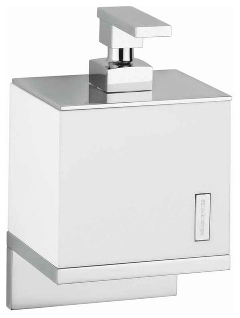 Ws Bath Collections Wall Mounted Soap Dispenser Lotion Wall Mounted Soap Dispenser Modern And Lotion Dispensers