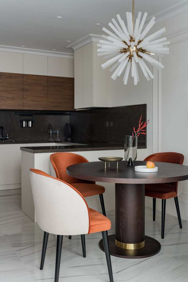 Интерьер квартиры в единой цветовой стилистике