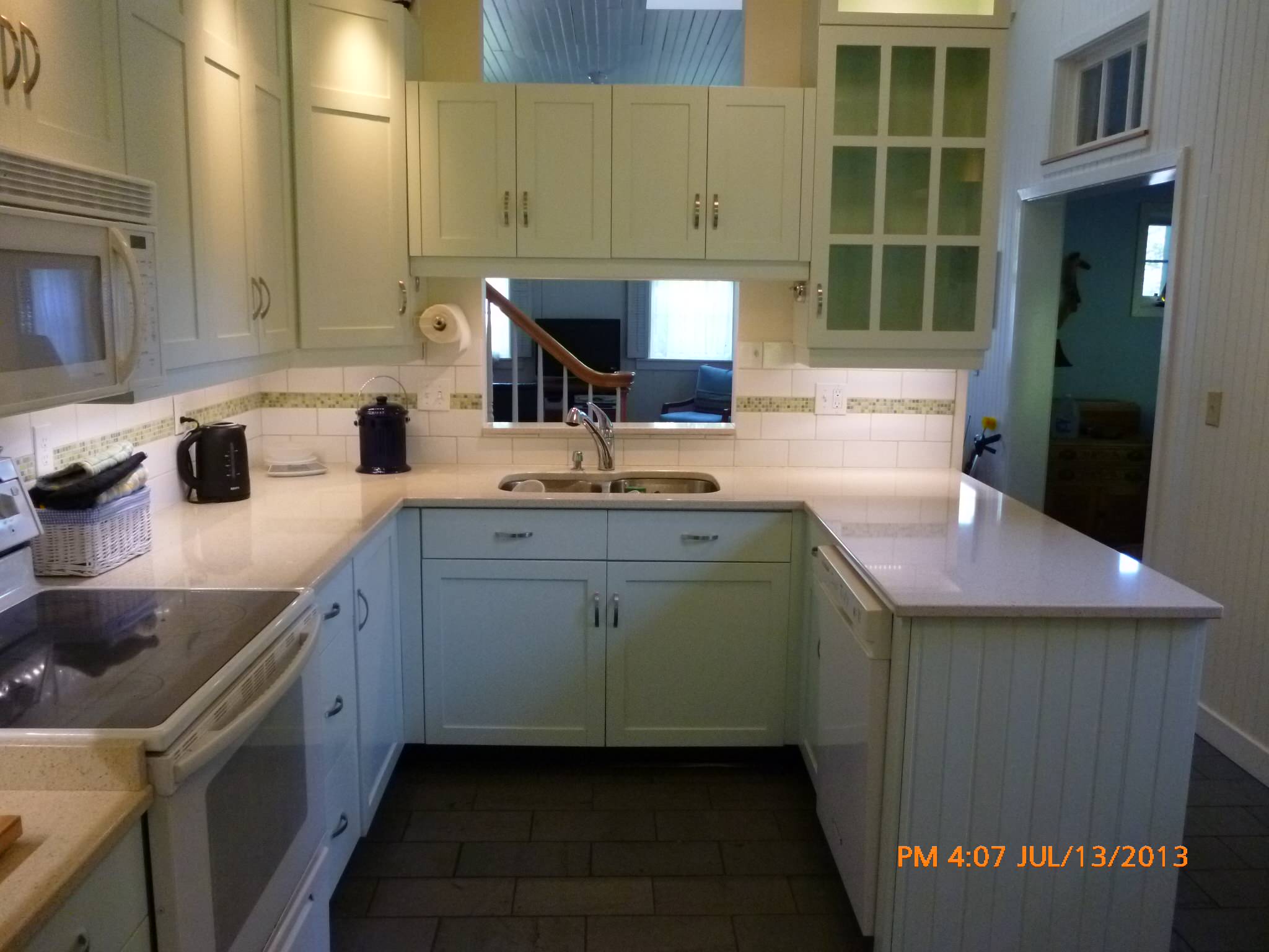 Lynch Kitchen. Shaker style, painted