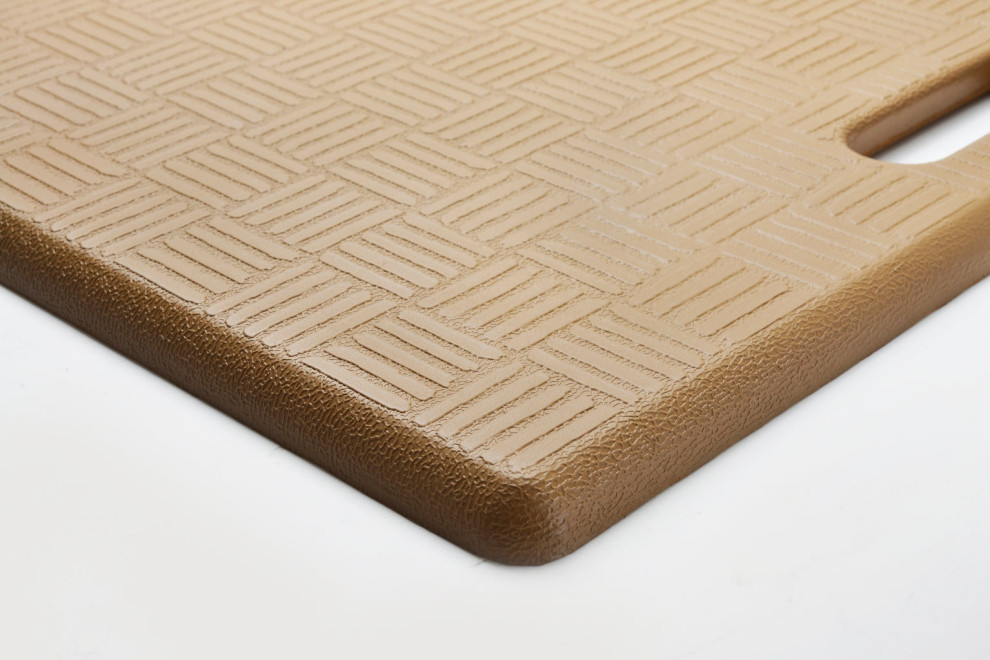 Aspen Creative 18001X AntiFatigue Floor Mat Basket Weave Pattern 20