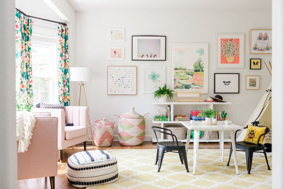 Inspiration for a transitional kids' room in Portland.