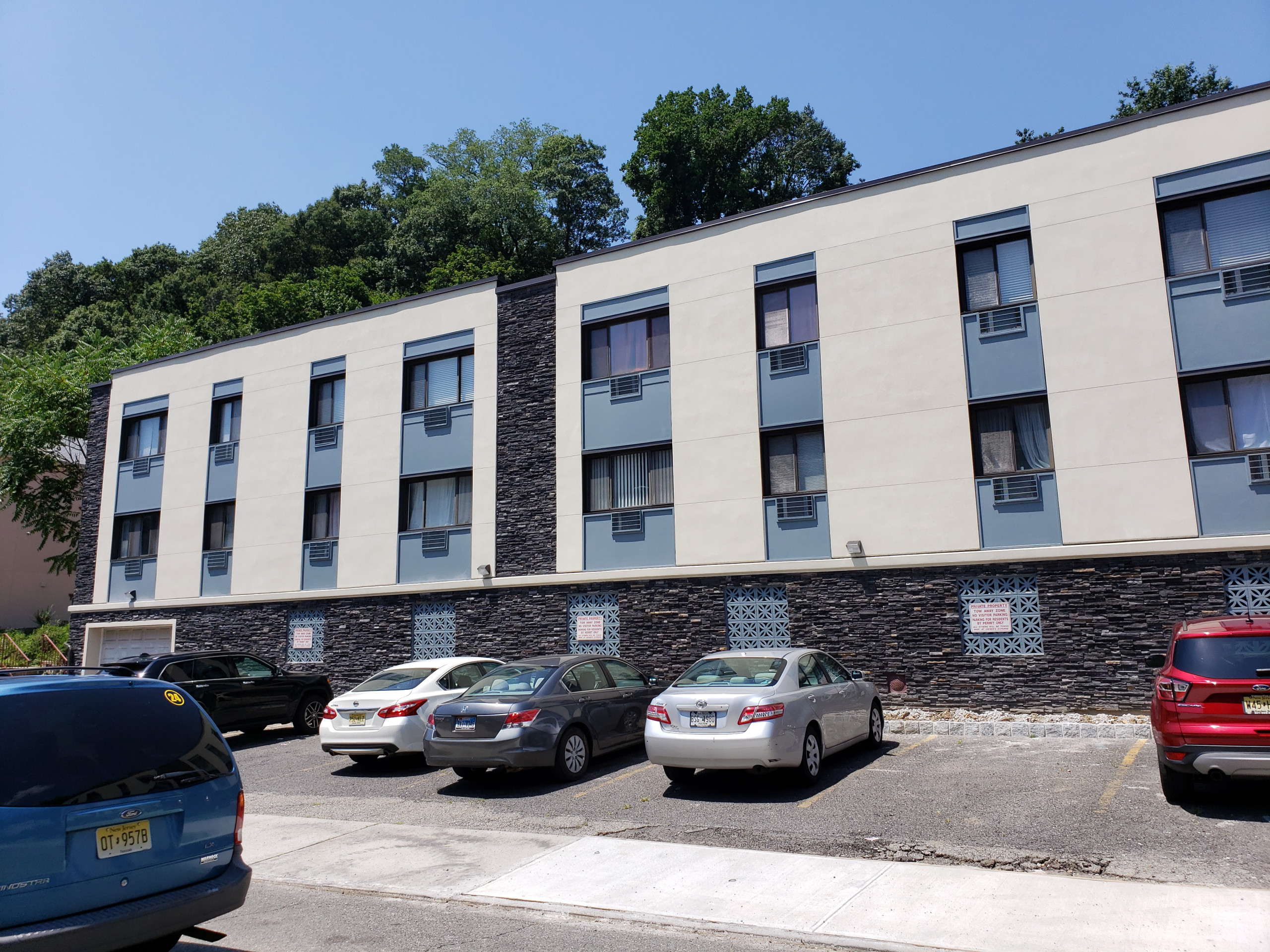 Exterior Renovation of Facade of Multi-Unit Building
