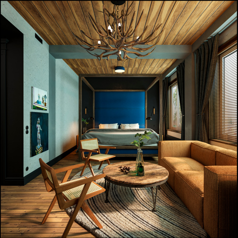 Дизайн апарт комплекса/гостиницы в стиле шале 250 м2