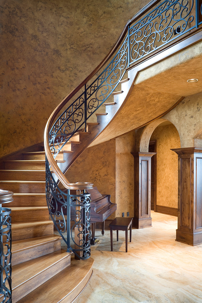Master Woodworks Stairs Mediterranean Staircase Portland by