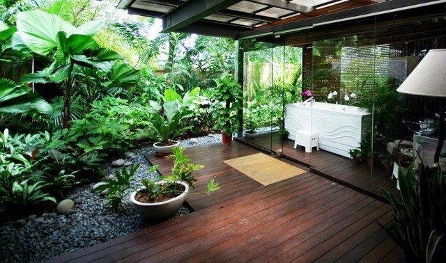 Aramsa The Garden Spa Modern Singapur Von Nature Landscapes Pte Ltd Houzz