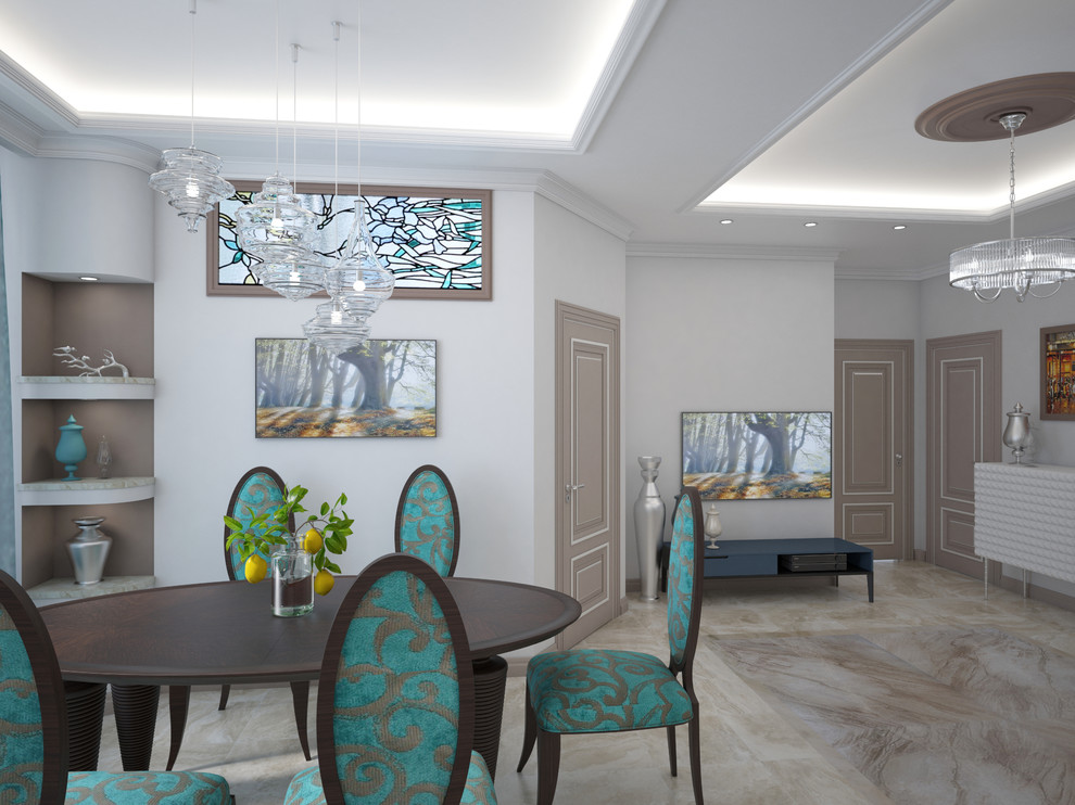 Дизайн-концепция однокомнатной квартиры в Москве