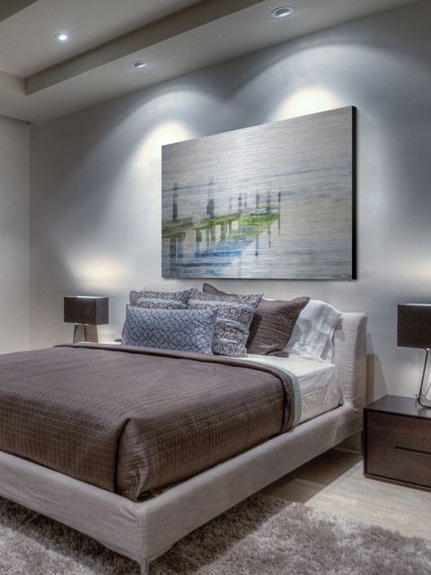 Dock Mist contemporary-bedroom