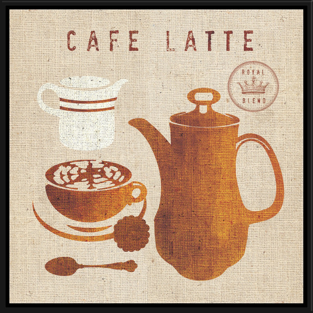 Ptm Images Latte On Linen Wall Art 16 75 X16 75 Contemporary
