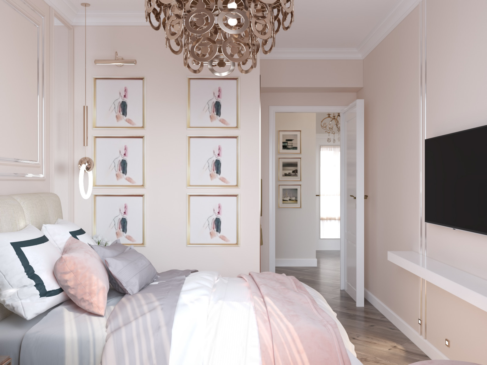 Уютная квартира на Кутузовском проспекте.