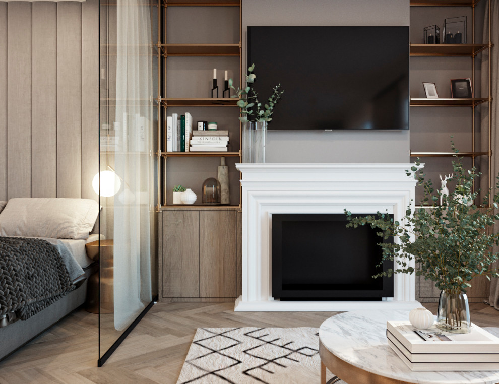 Проект-переделка однокомнатной квартиры в г. Самара