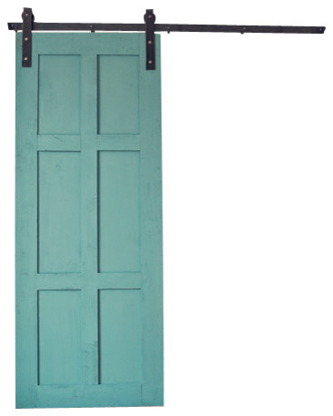 6-Panel Barn Door - Transitional - Interior Doors - by Artisan Hardware