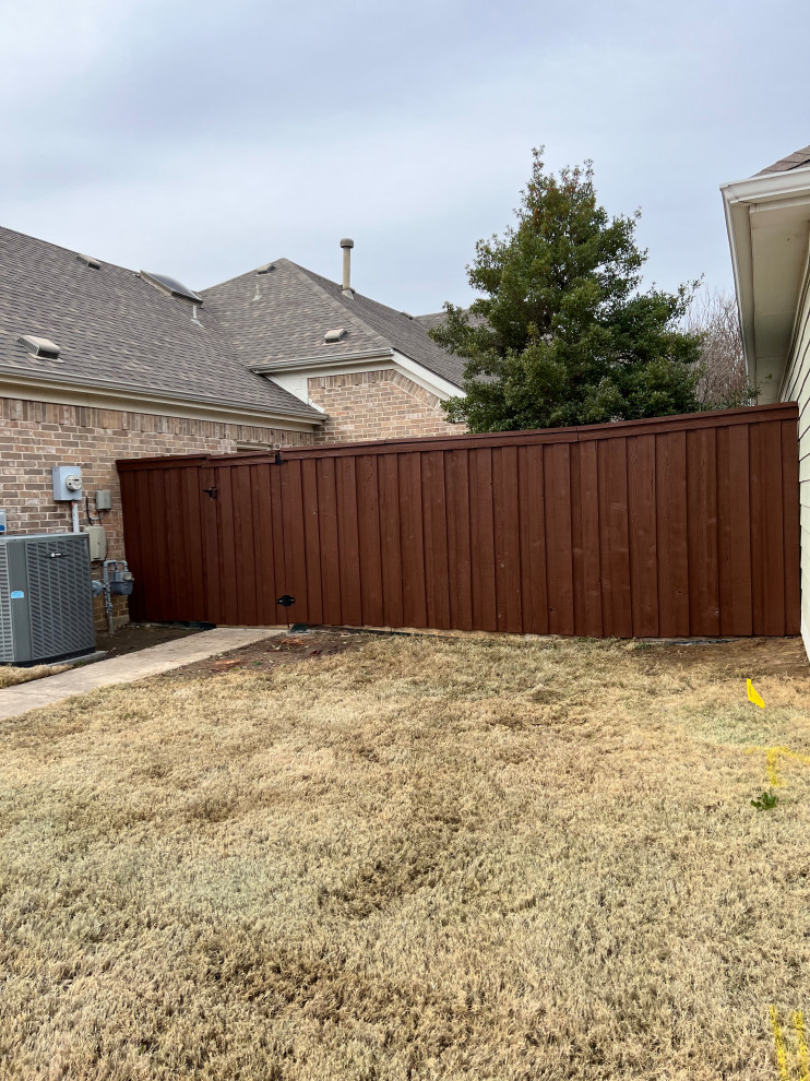 North Richland Hills Stained Fence