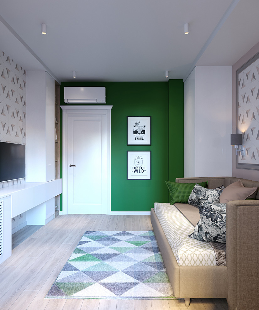 Квартира с солнечными акцентами