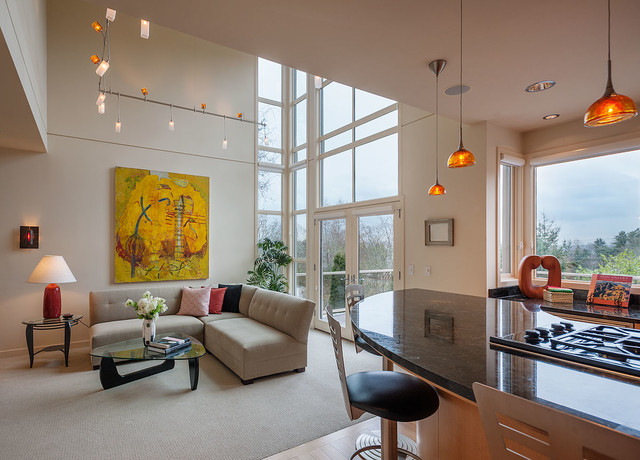 Queen Anne Remodel modern-wohnzimmer