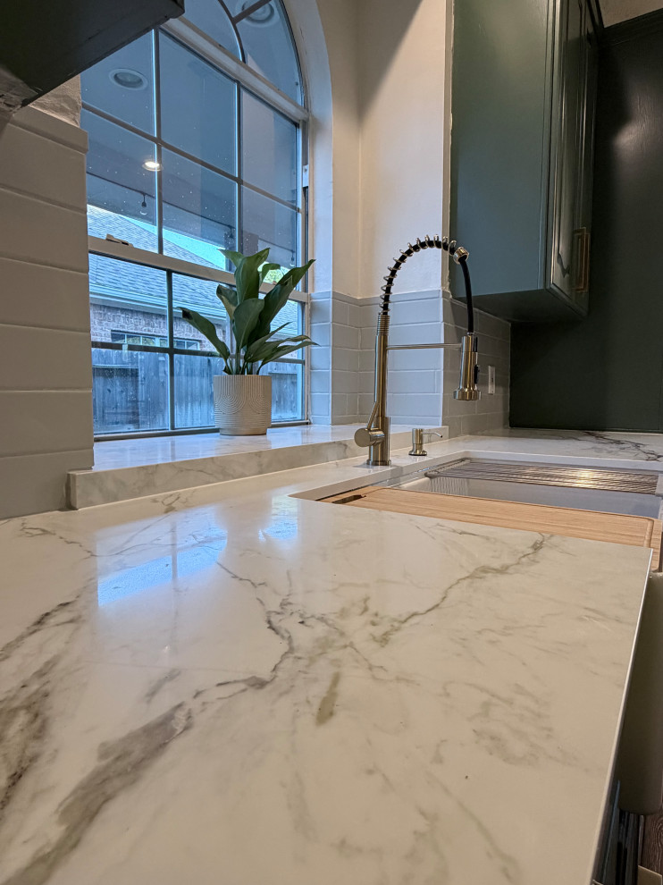 Emerald Haven Kitchen