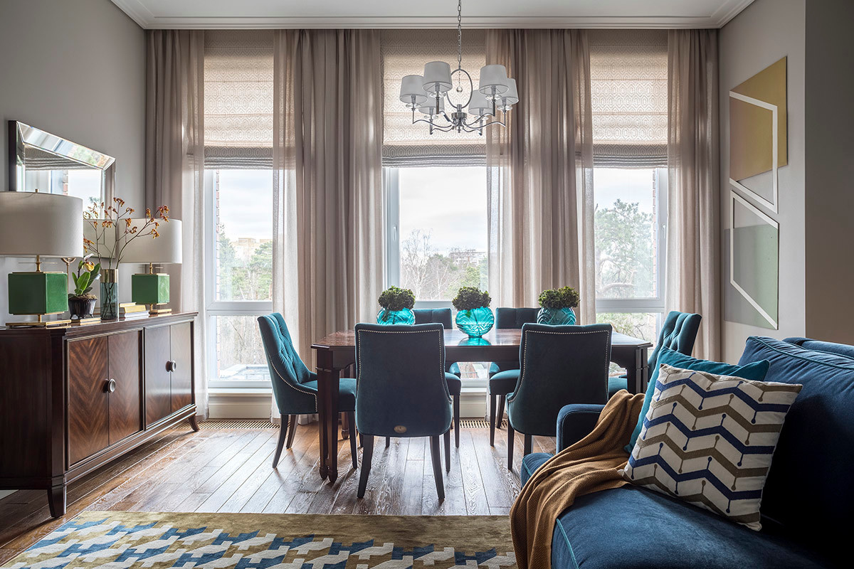 ЖК Таежный. Интерьерные фотографии завершенного проекта