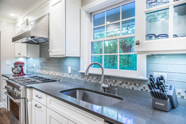 ES in New Rochelle transitional-kitchen