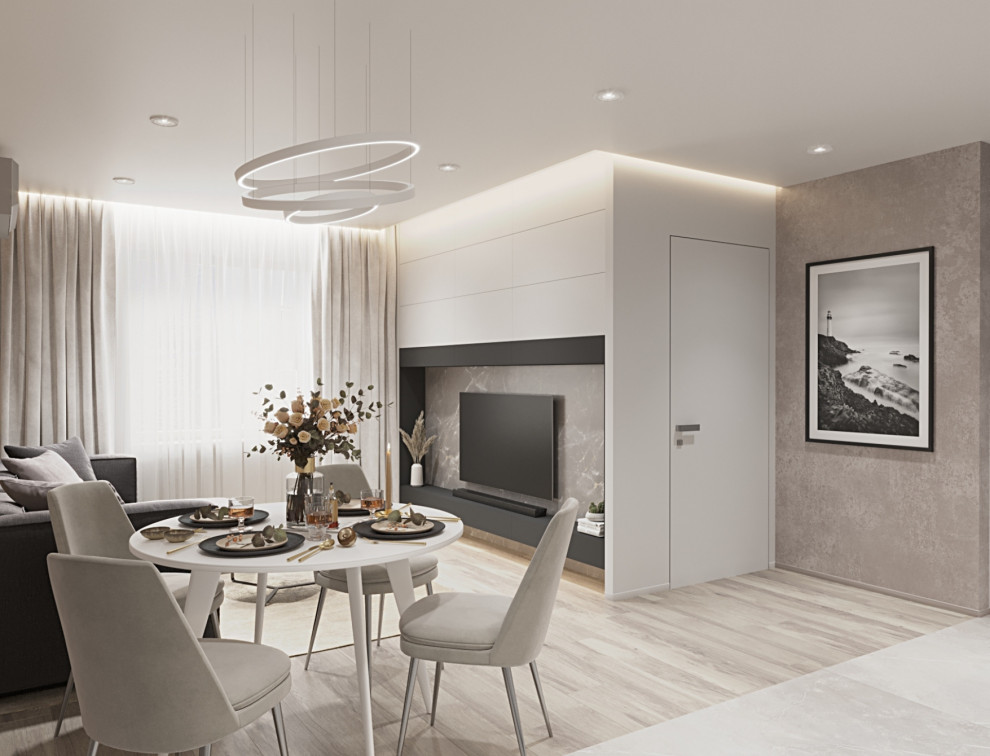 № 54 ДИЗАЙН КВАРТИРЫ 59.3 КВ.М