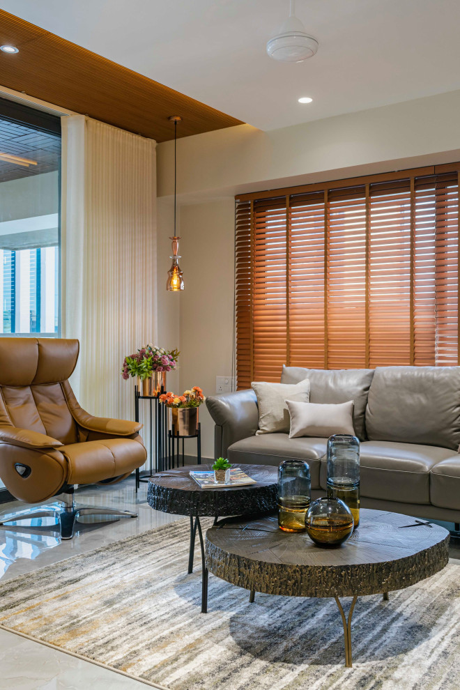 Living Room - Modern - Living Room - Ahmedabad - by ARCHITECT PRASHANT ...
