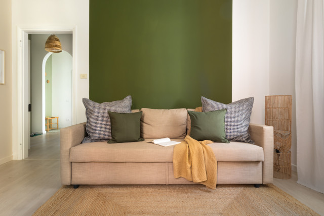 Appartamento naturale in centro a Verona contemporary-living-room