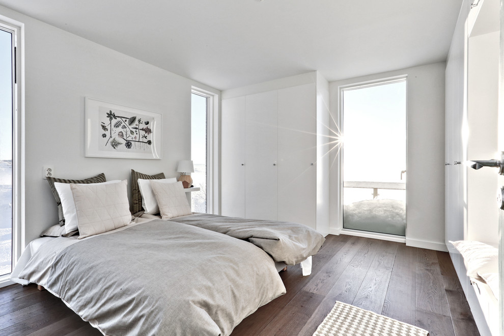 Inredning av ett modernt sovrum