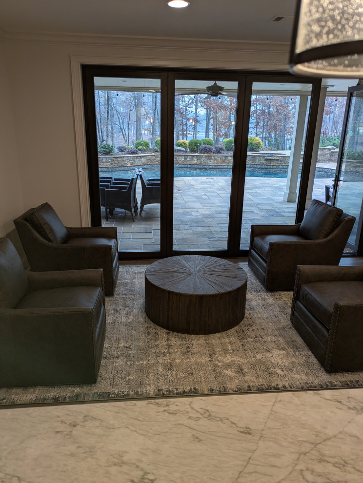 Upscale Full  Basement Design, Renovation, & Decor