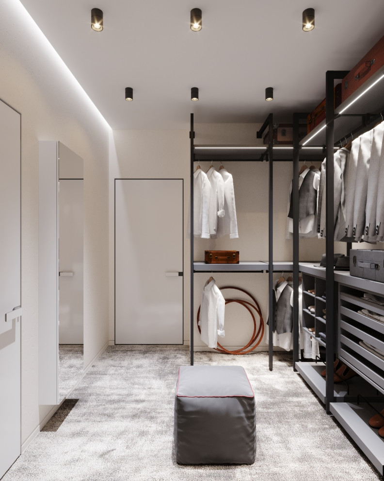 Современный дизайн интерьера трехкомнатной квартиры в Краснодаре