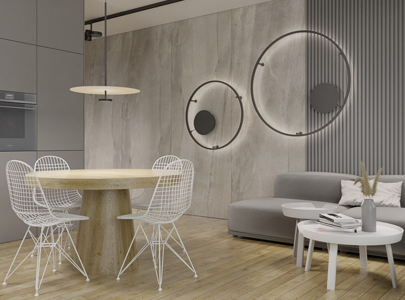 Вторичка в современном стиле  (коридор)