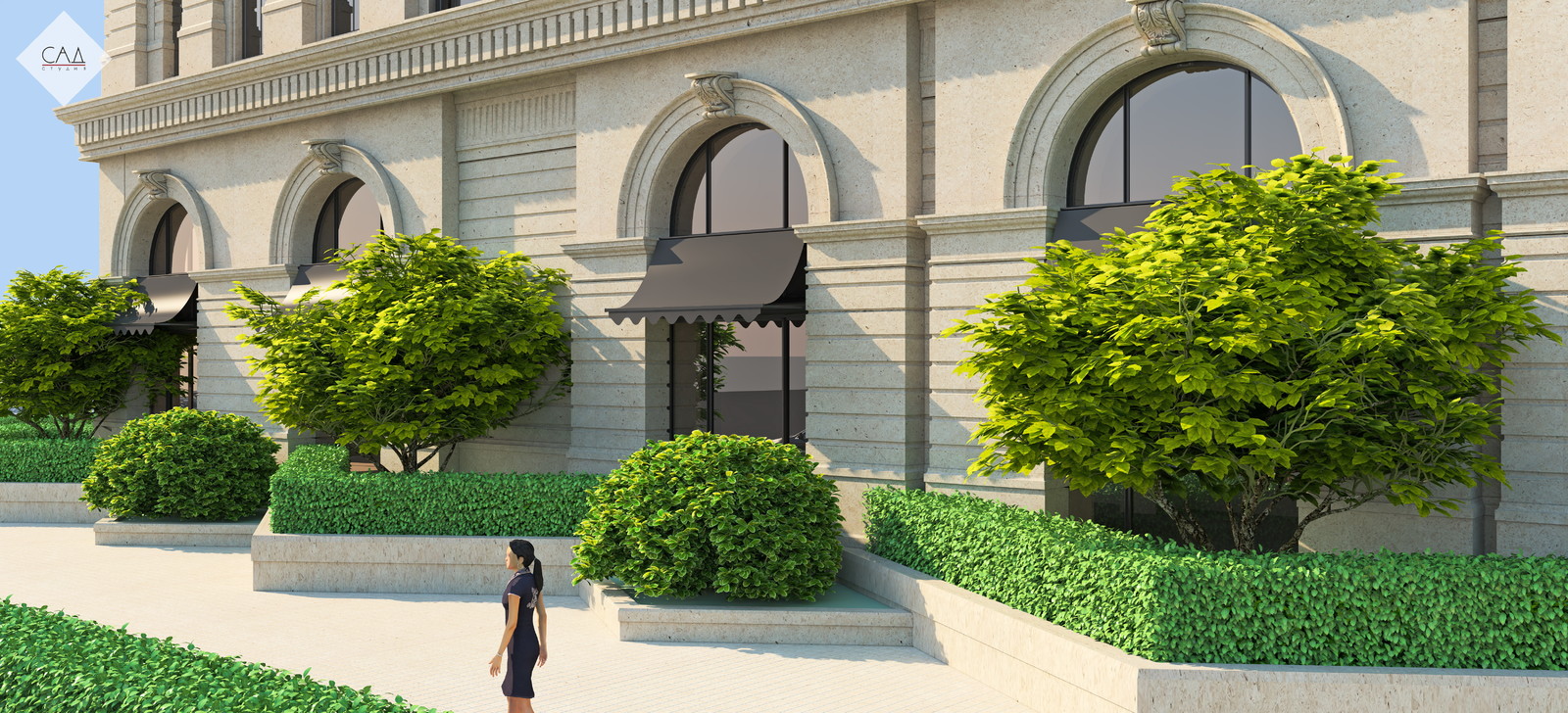 Проект реконструкции здания Trastbank по ул. Навои, 4