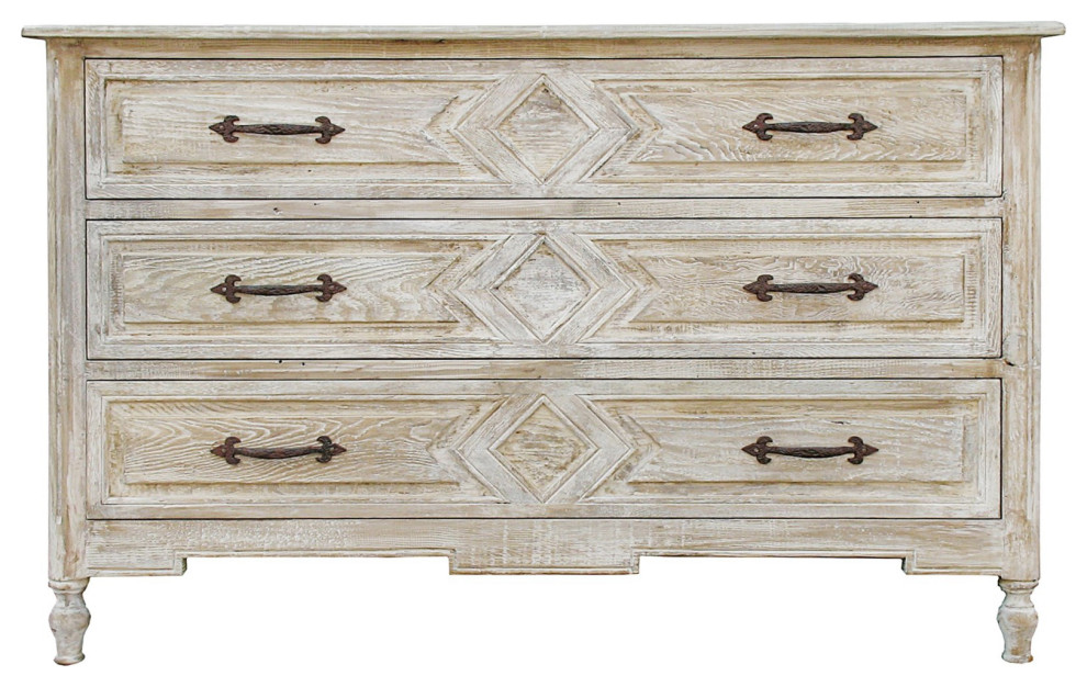 CFC Furniture, Reclaimed Lumber 3-Drawer Dresser