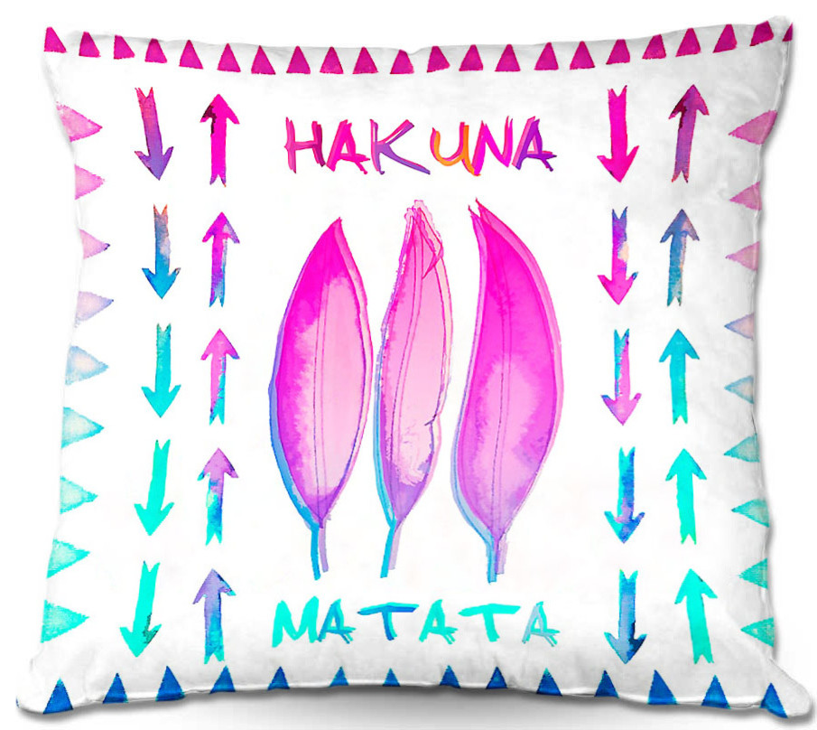 DiaNoche Outdoor Pillows Hakuna Matata II