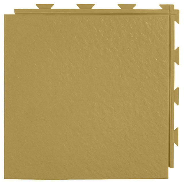 12 X12 Lock Slate Top Pvc Interlocking Floor Tiles Set Of 20 12 X12 Lock Slate Top Pvc Interlocking Floor Tiles Set Of 20 Contemporary Vinyl Flooring By Greatmats