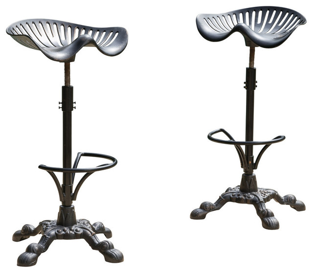 Denise Austin Home Morelo Cast Aluminum Swivel Bar Stool Set Of 2 Denise Austin Home Morelo Cast Aluminum Swivel Bar Stool Set Of 2 Outdoor Stools And Counter By Gdfstudio